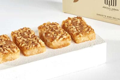 Hazelnut Basbousa