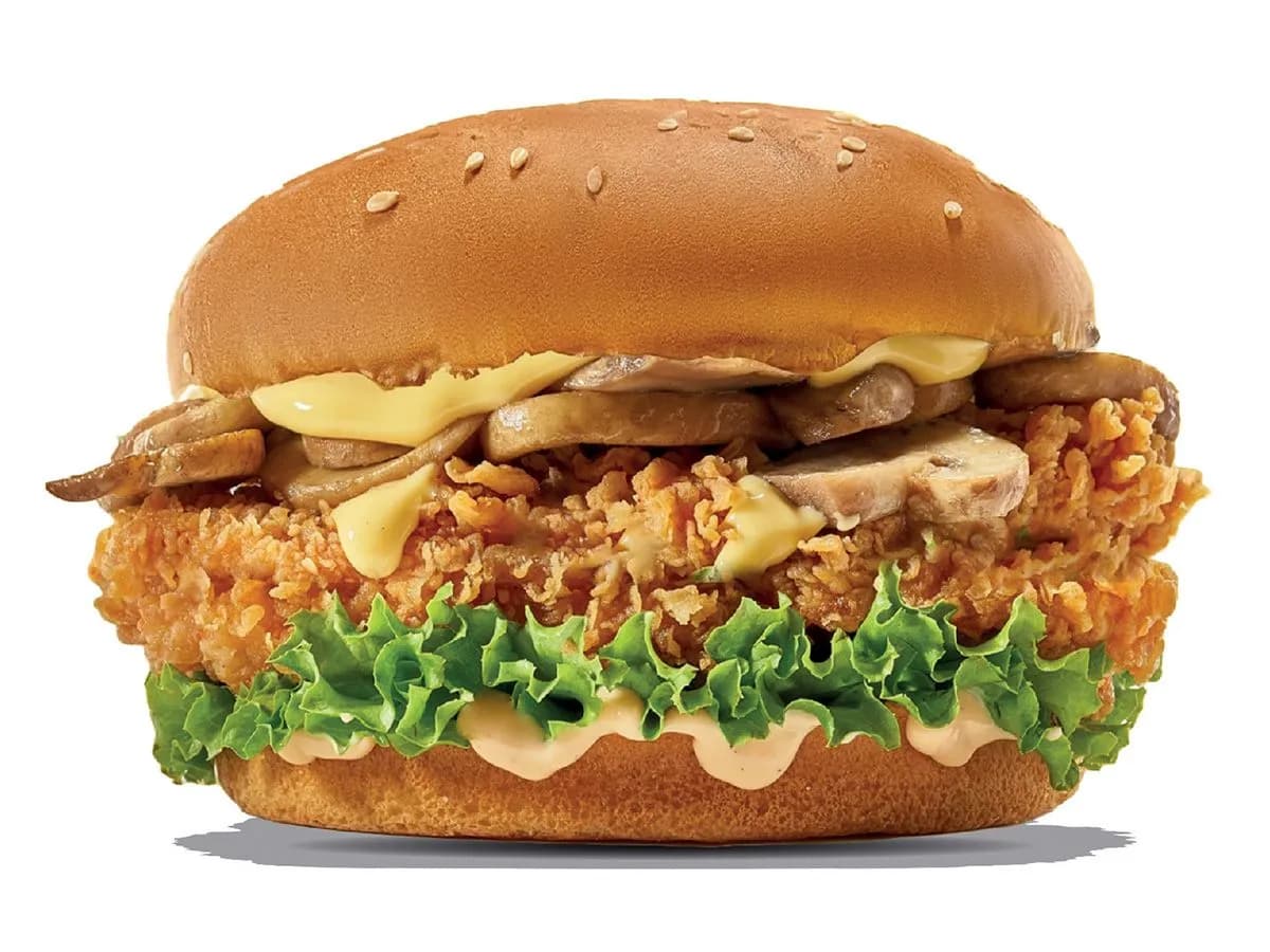 Roosters Mushroom Sandwich