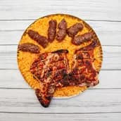 1/2 Chicken + 1/4 Kofta