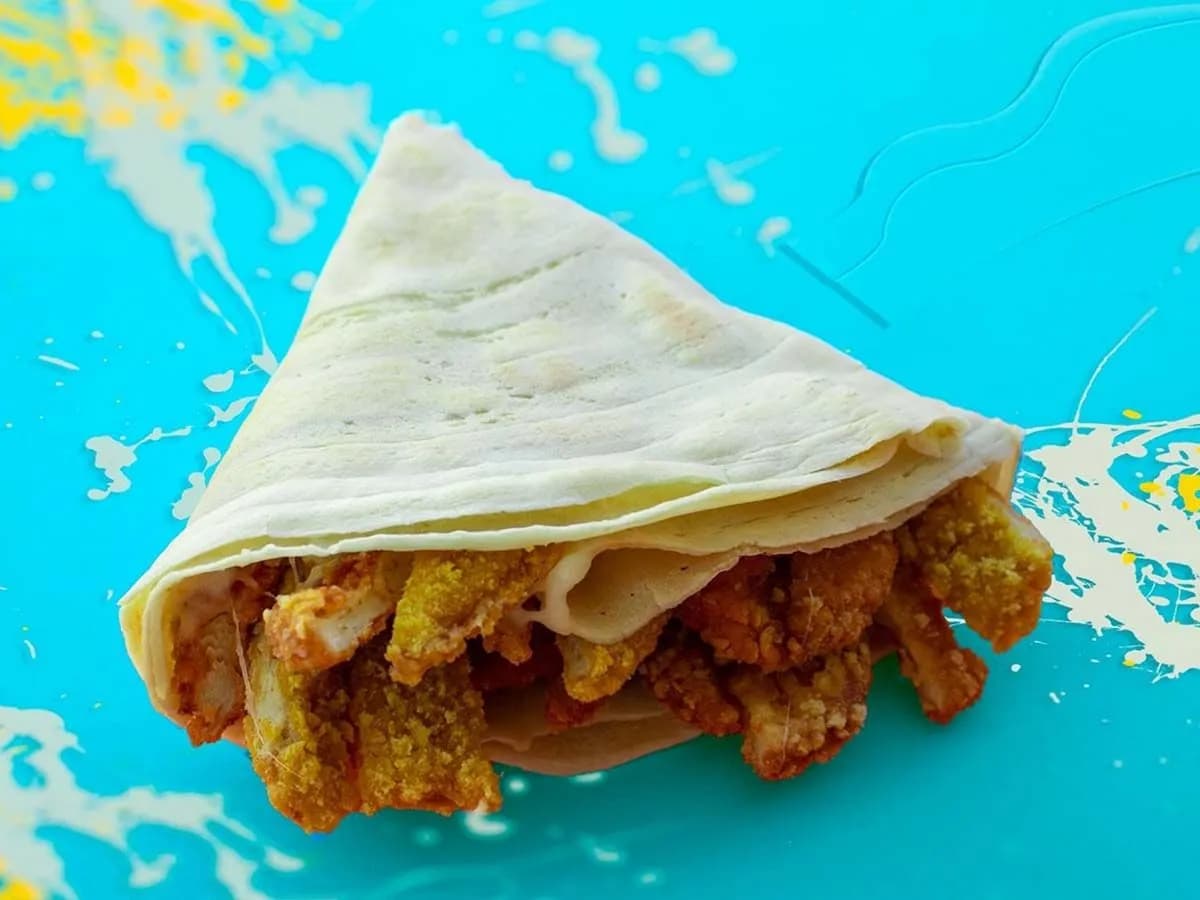 Chicken Mix Crepe