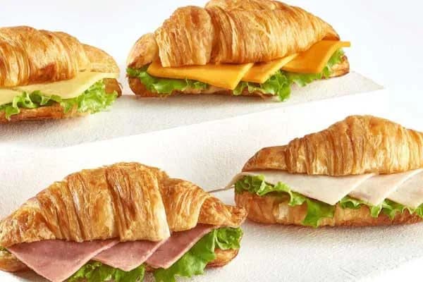 Mini Croissant Box 4 Pcs